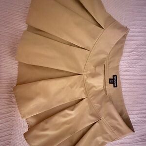 PrettyLittleThing Tan Skirt